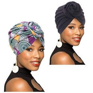 2Pack Women Turban
